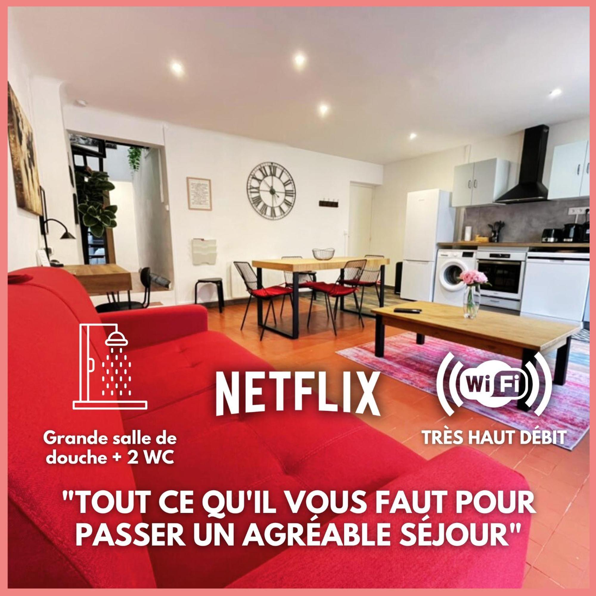 Spacieux Appartement T4 / 70 M2 8 Personnes Aix-en-Provence Dış mekan fotoğraf
